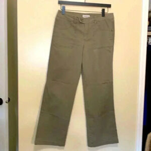 Jones&Co hi rise, wide leg pants with stretch Size 12